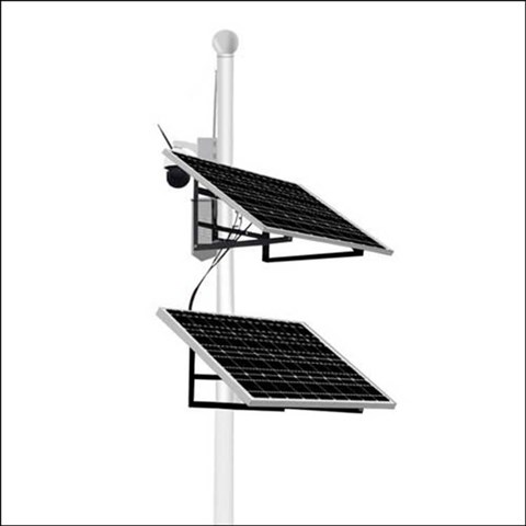 云南太陽能監控應用在公路的話要怎么安裝？